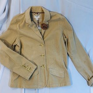 Corduroy blazer